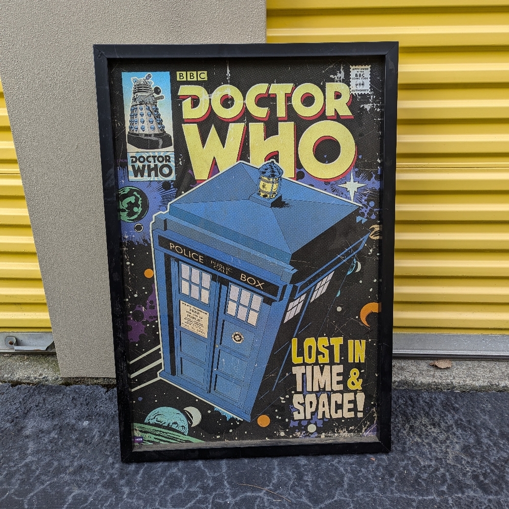 Doctor Who wall art